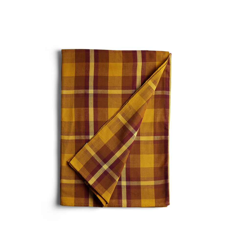 Bonnie Plaid Tablecloth in Harvest Image 1