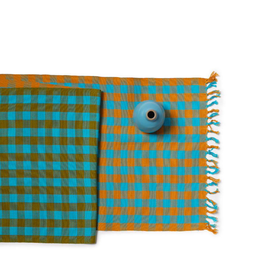 Table Runner in Blue Image 2