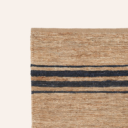 River Runner in Indigo Ticking