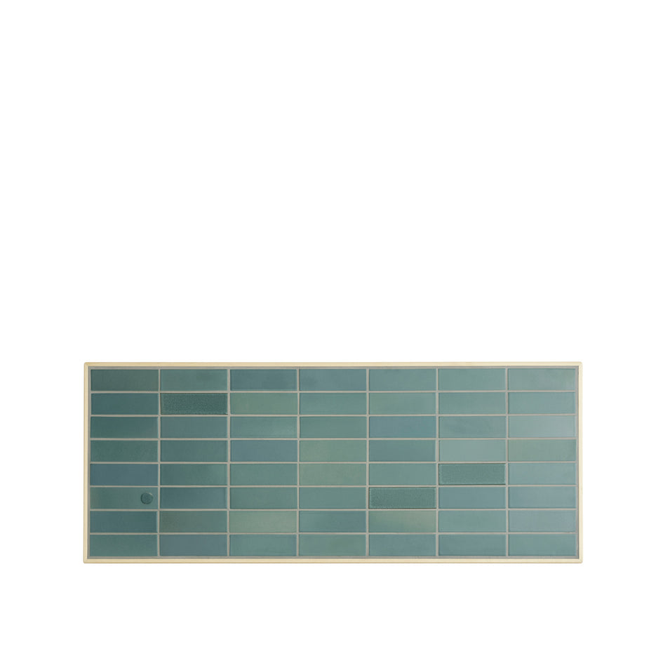Tile Table Rectangular in Green+ Image 2
