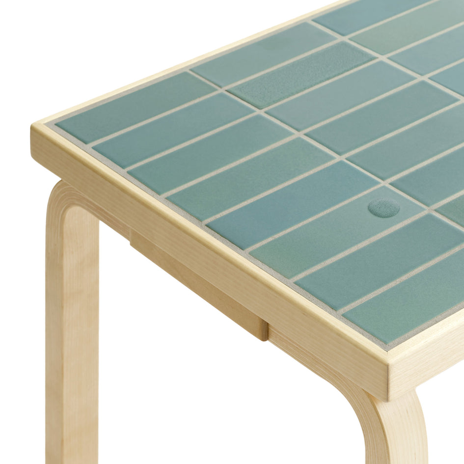 Tile Table Rectangular in Green+ Image 3