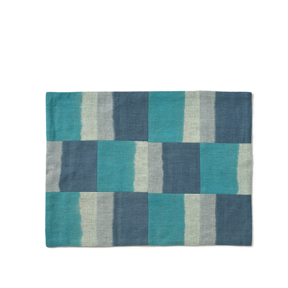 Patchwork Placemat in Sky Image 1