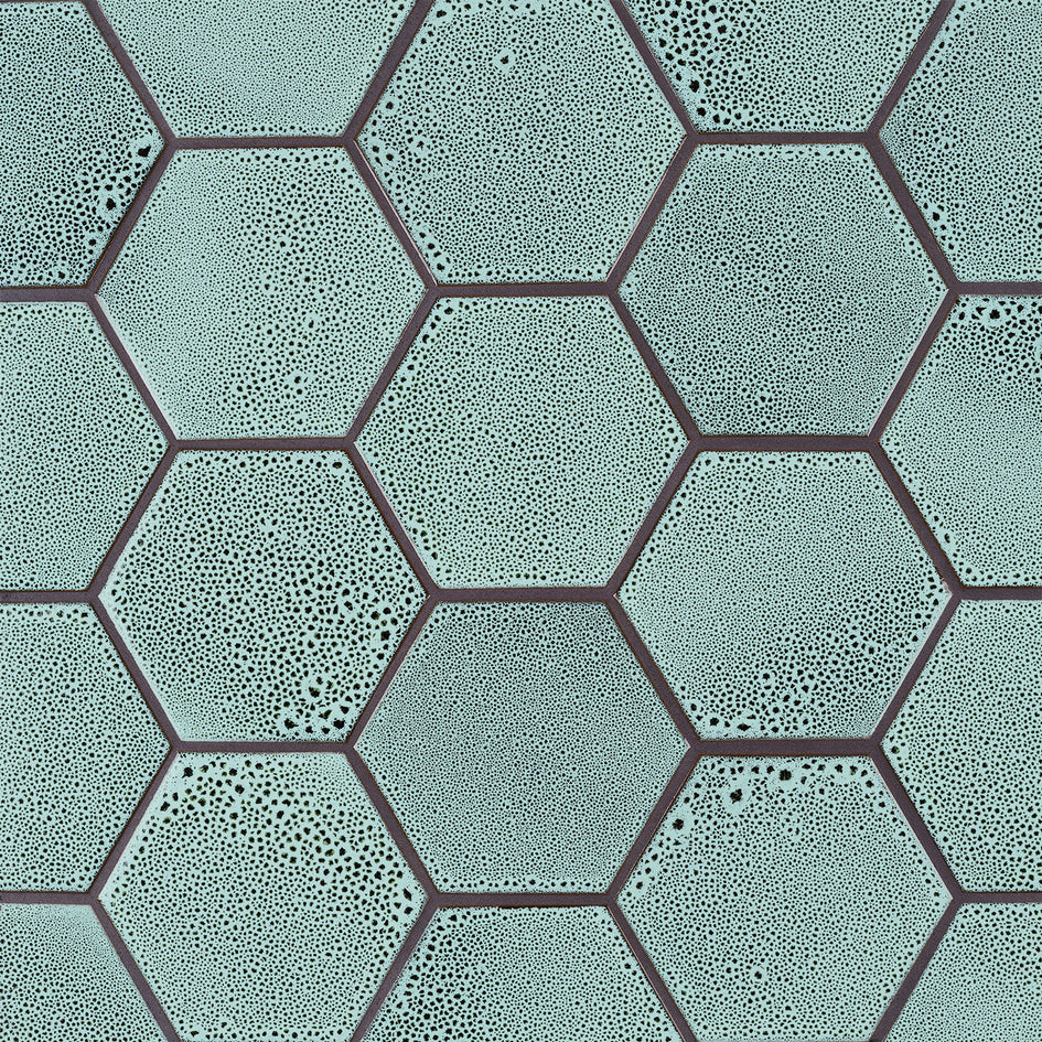 LG7 Sample in Opaque White-Antique Green Image 4