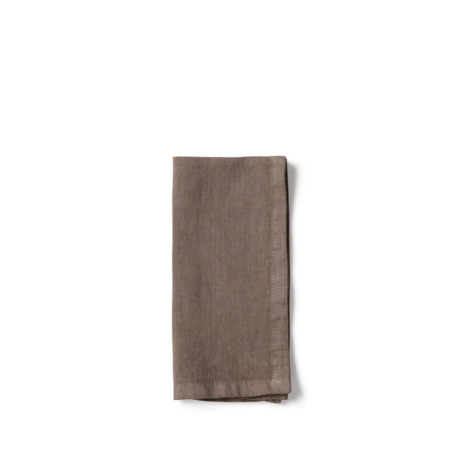 Tela Napkin in Fango Brown (Set of 4) Image 1