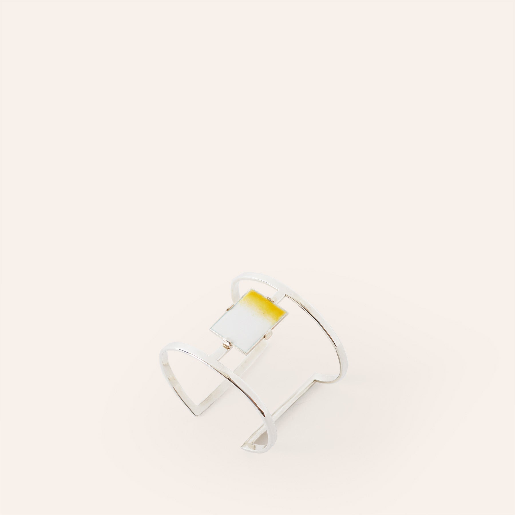 Cuff with Enamel Center