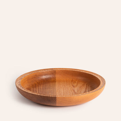 Wooden Serving Bowl in Oak