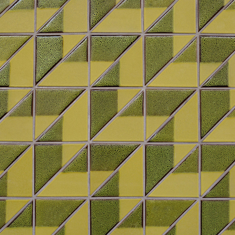 DG14 Sample in Ochre Blend Triangles Image 2