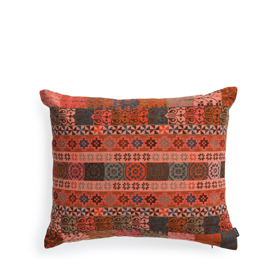 Malak Pillow in Burnt Orange Image 1
