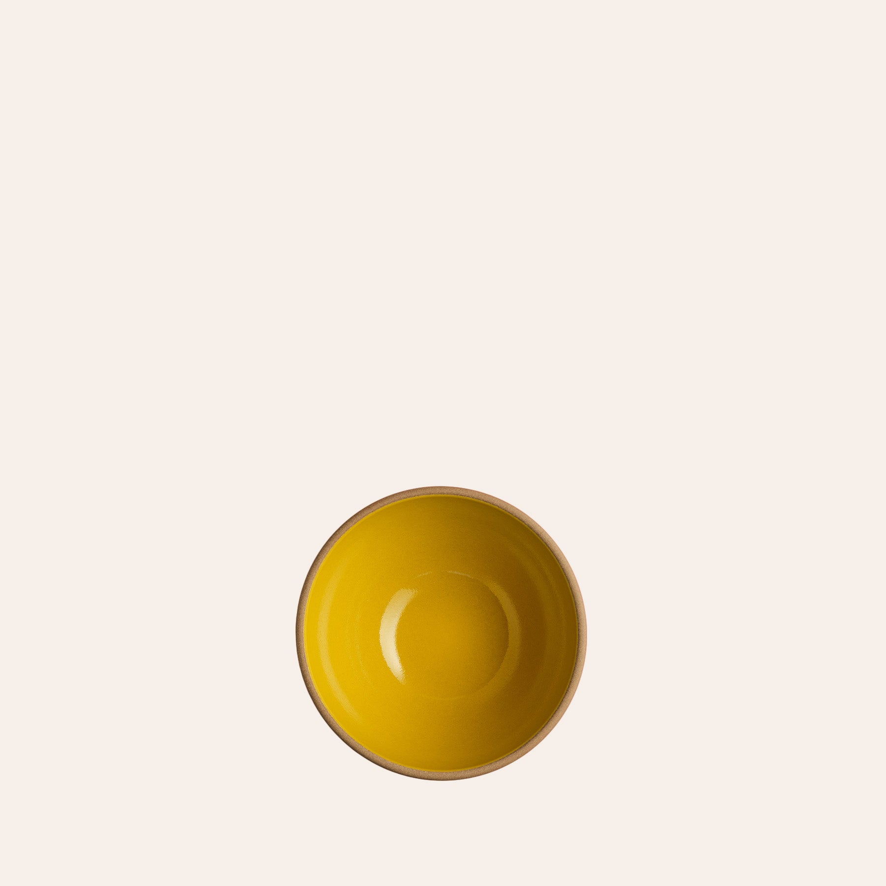 Kids Dessert Bowl in Zest Yellow / Tomato