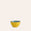 Kids Dessert Bowl in Wave Gloss / Zest Yellow