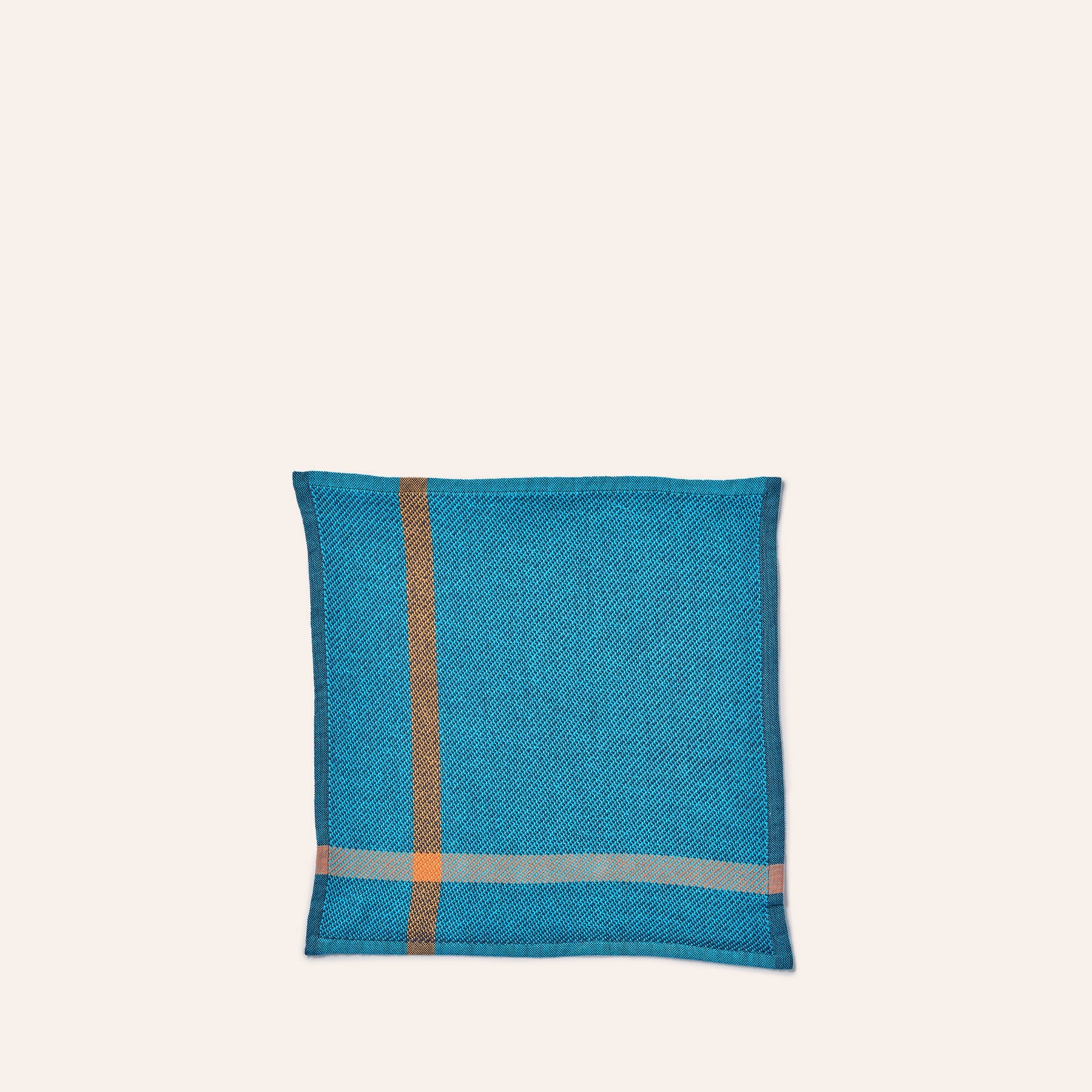 Washcloth in Lagoon & Petrol