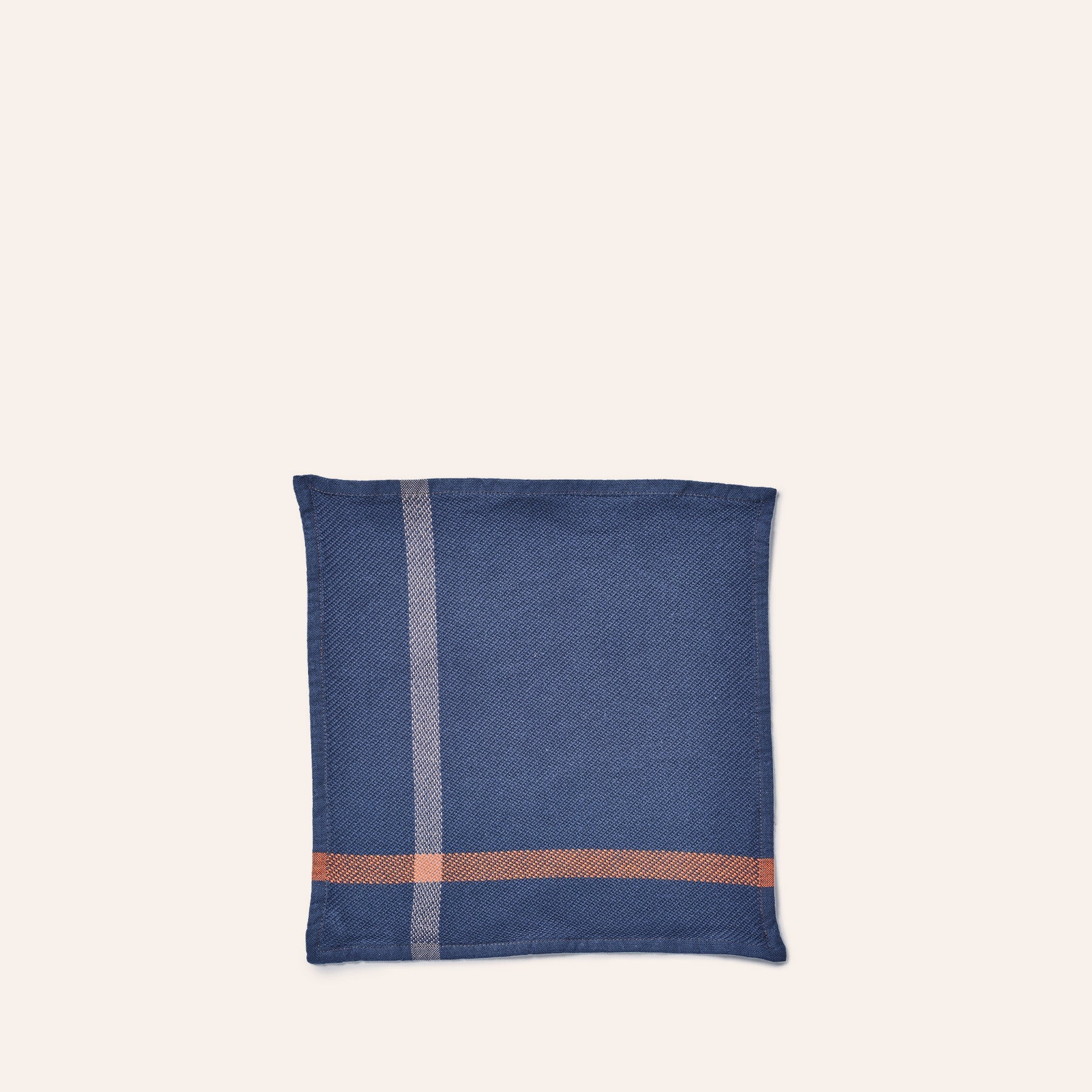 Washcloth in Marine & Petrol