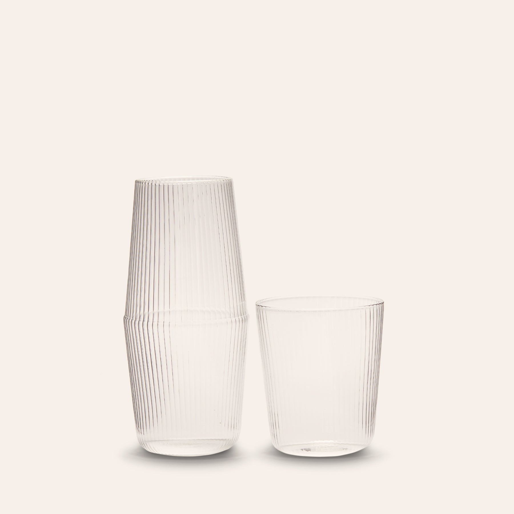 Luisa Bonne Nuit Carafe and Cup in Millerighe