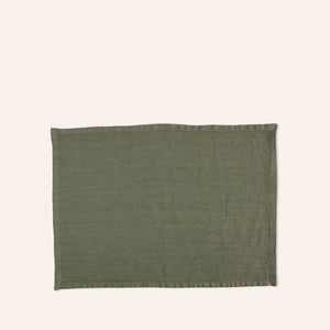 Tela Placemat in Olive Buff (Set of 4)