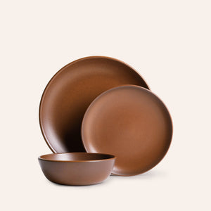 Redwood 3-Piece Dinnerware Set