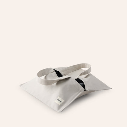 Plat Tote in Stone
