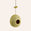 Ceramic Birdhouse in Yellow