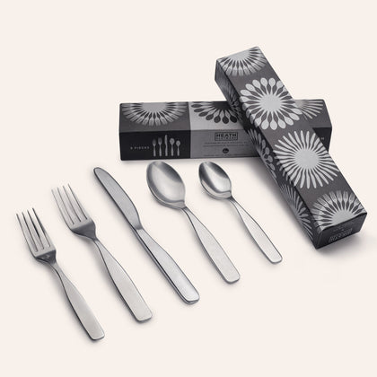 Reyes Flatware in Tumbled (5 piece setting)