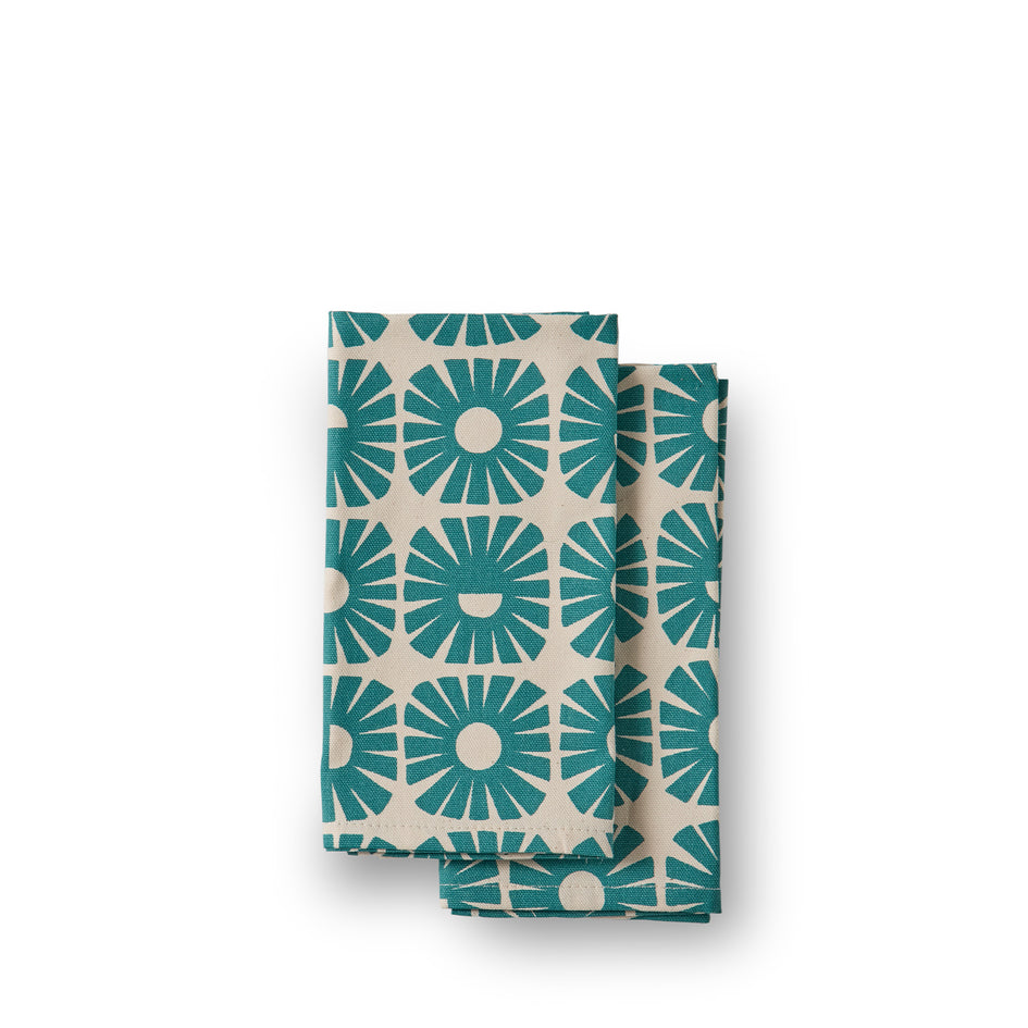 Sunshine Napkin in Teal (Set of 2) Image 1