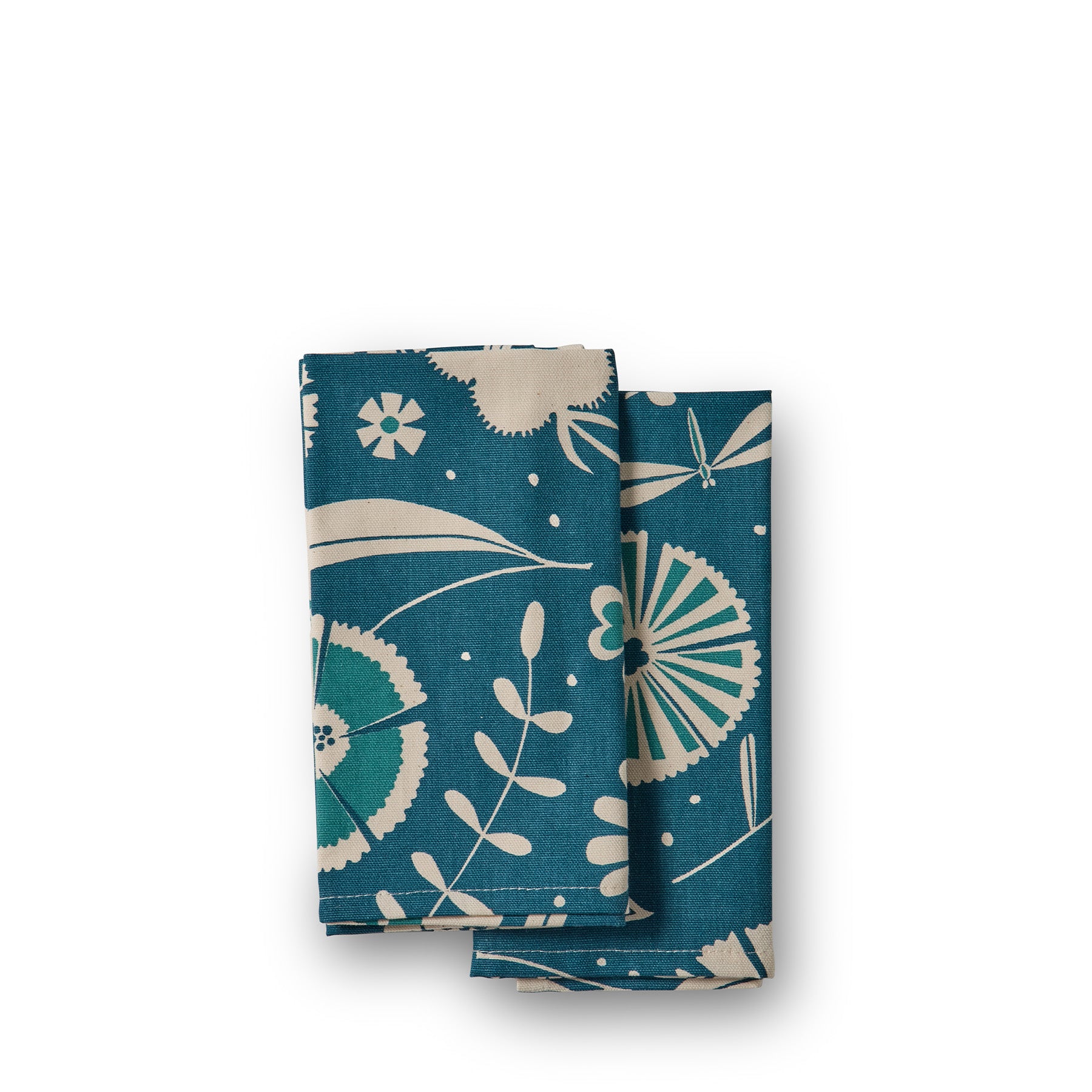 Flourish Napkin in Midnight (Set of 2) Zoom Image 1