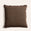 Hopsack Cushion in Moro Brown