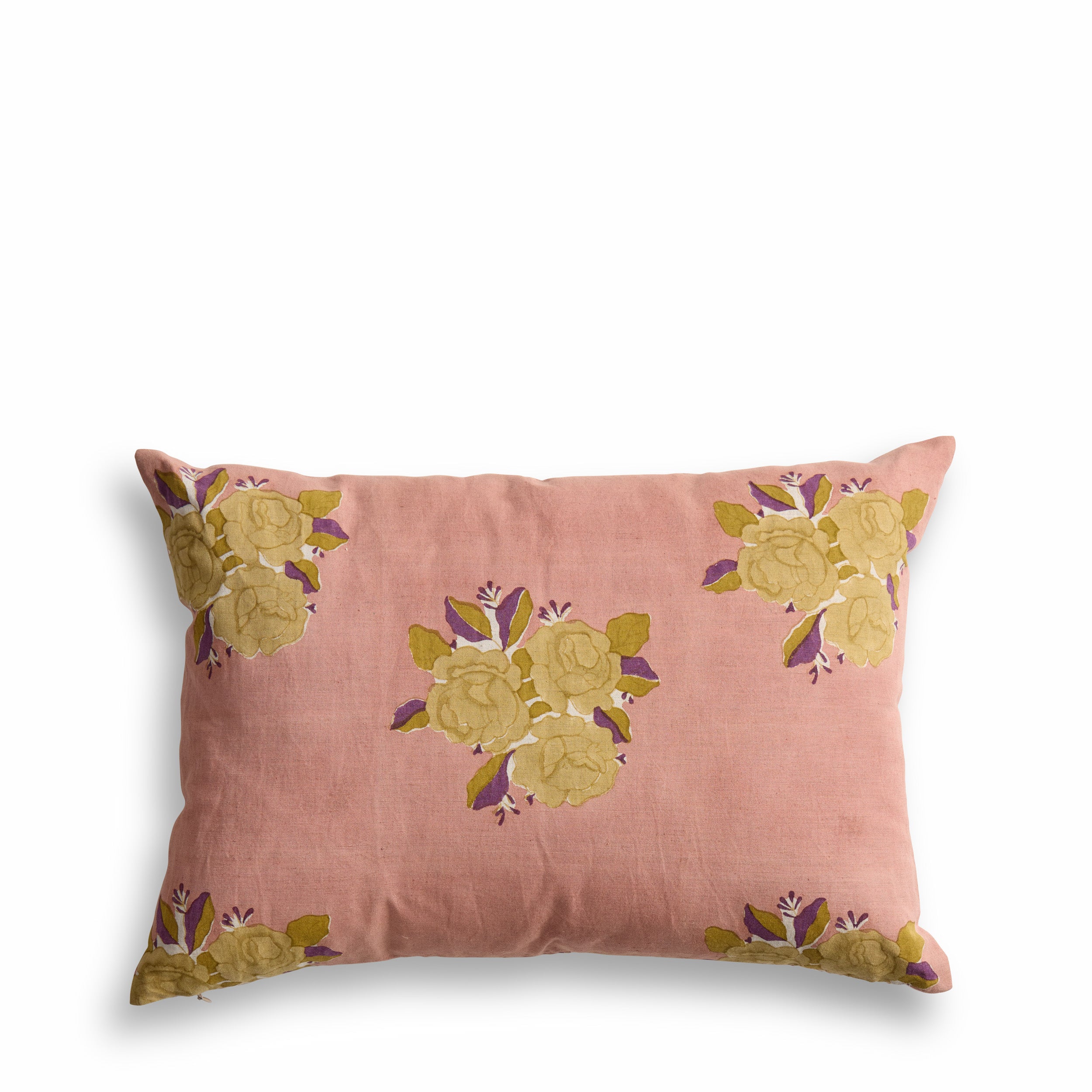Sara Pillow in Grapefruit Pink Zoom Image 1