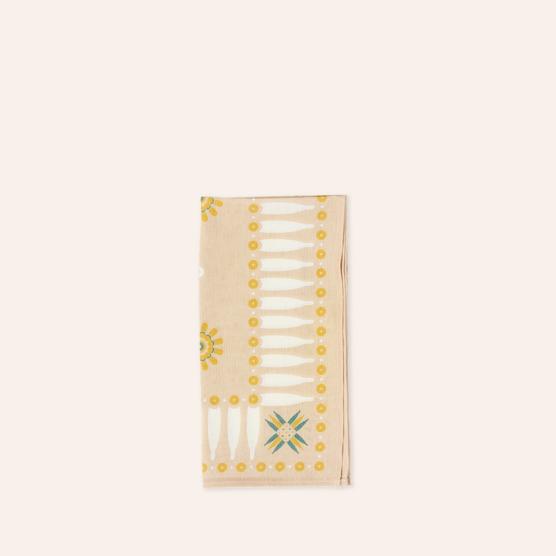 Bandana in White Peach