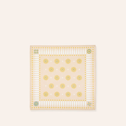 Bandana in White Peach