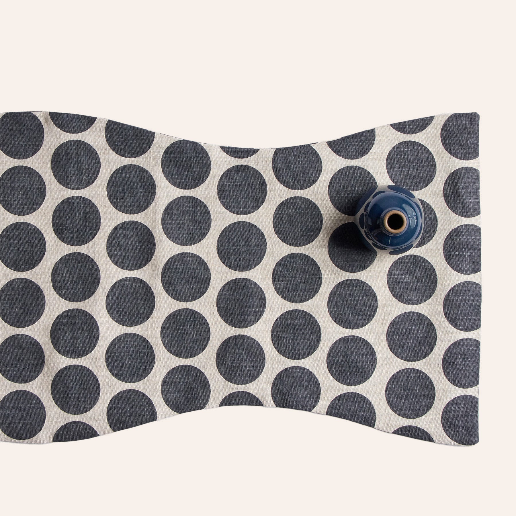 Table Runner in Deep Sea Blue