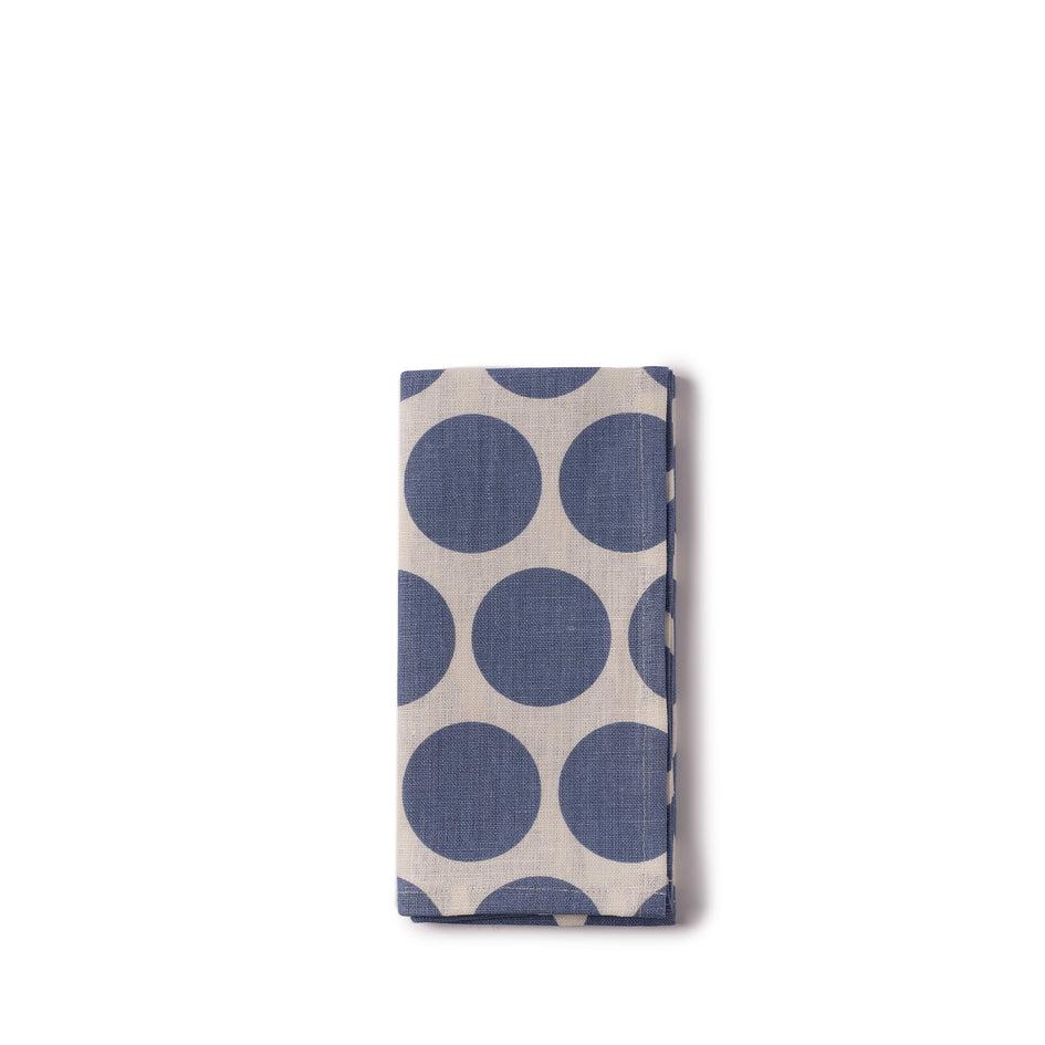 Dot Napkin in Blue Image 1