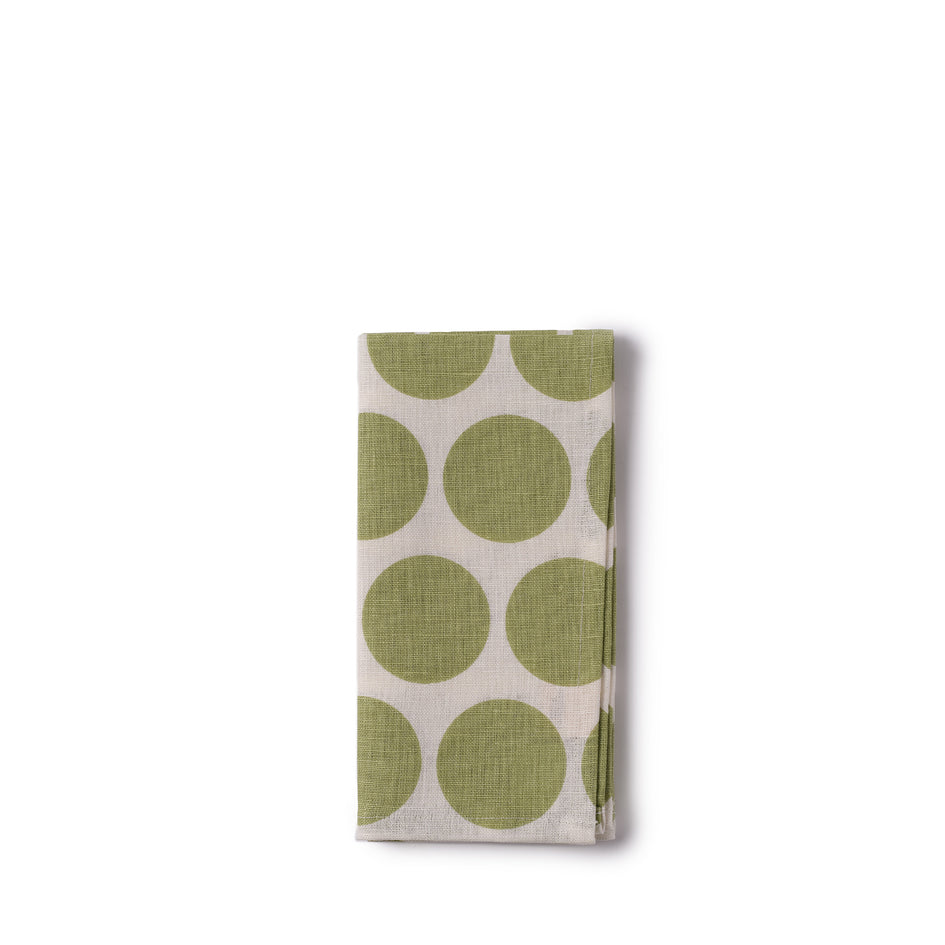 Dot Napkin in Green Image 1