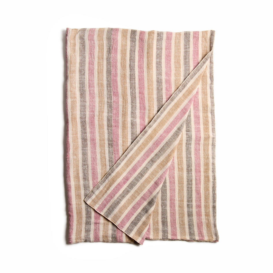 Summer Blanket No. 2 in Rust Stripes Image 1