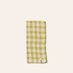 All Day Napkins in Moss Gingham (Set of 4)