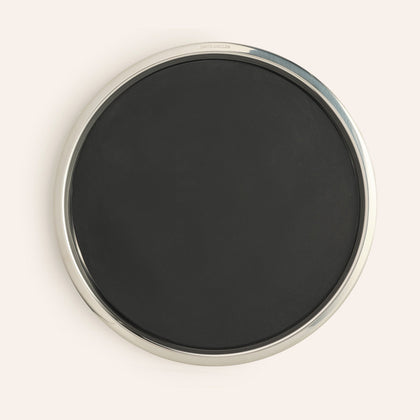 Stainless Steel Round Tray With Mat