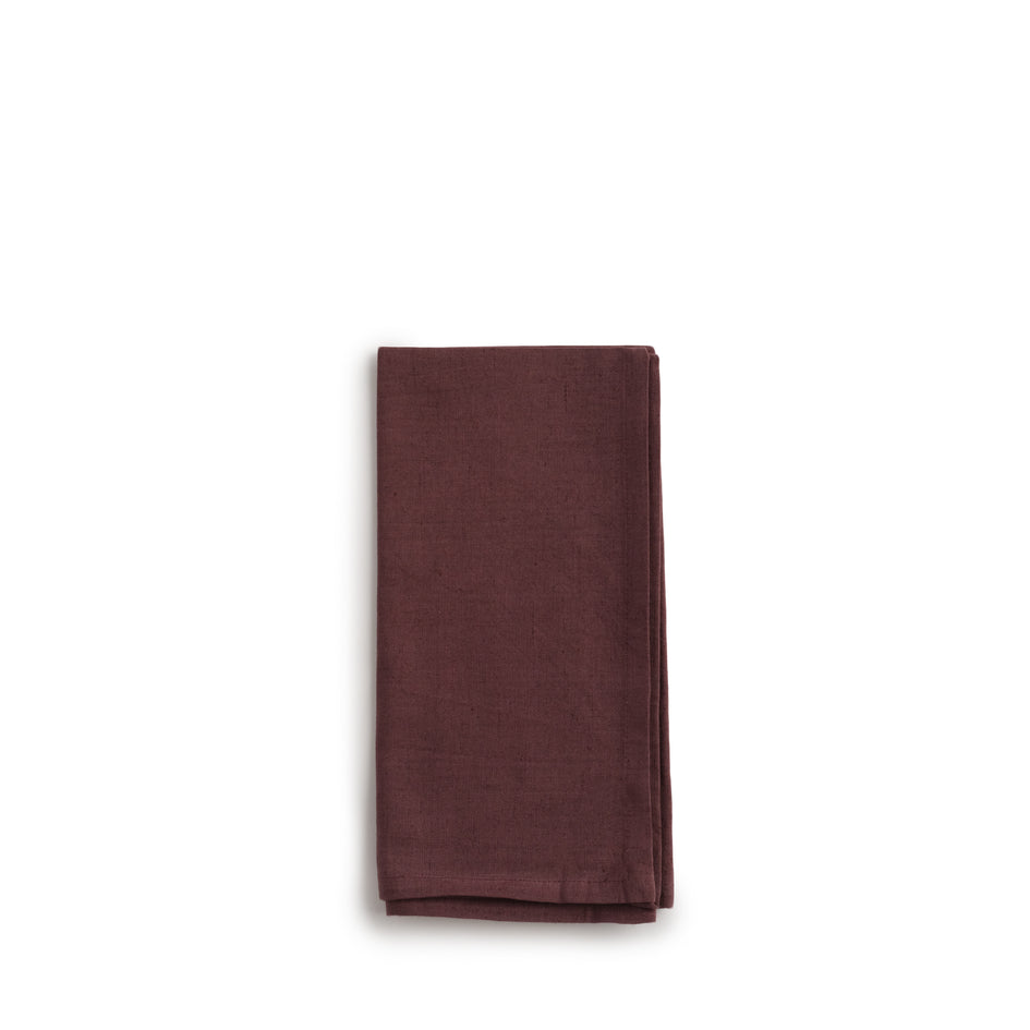 Napkin in Burgundy (Set of 4) Image 1