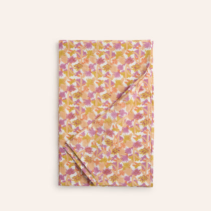 Block Print Tablecloth in Pink