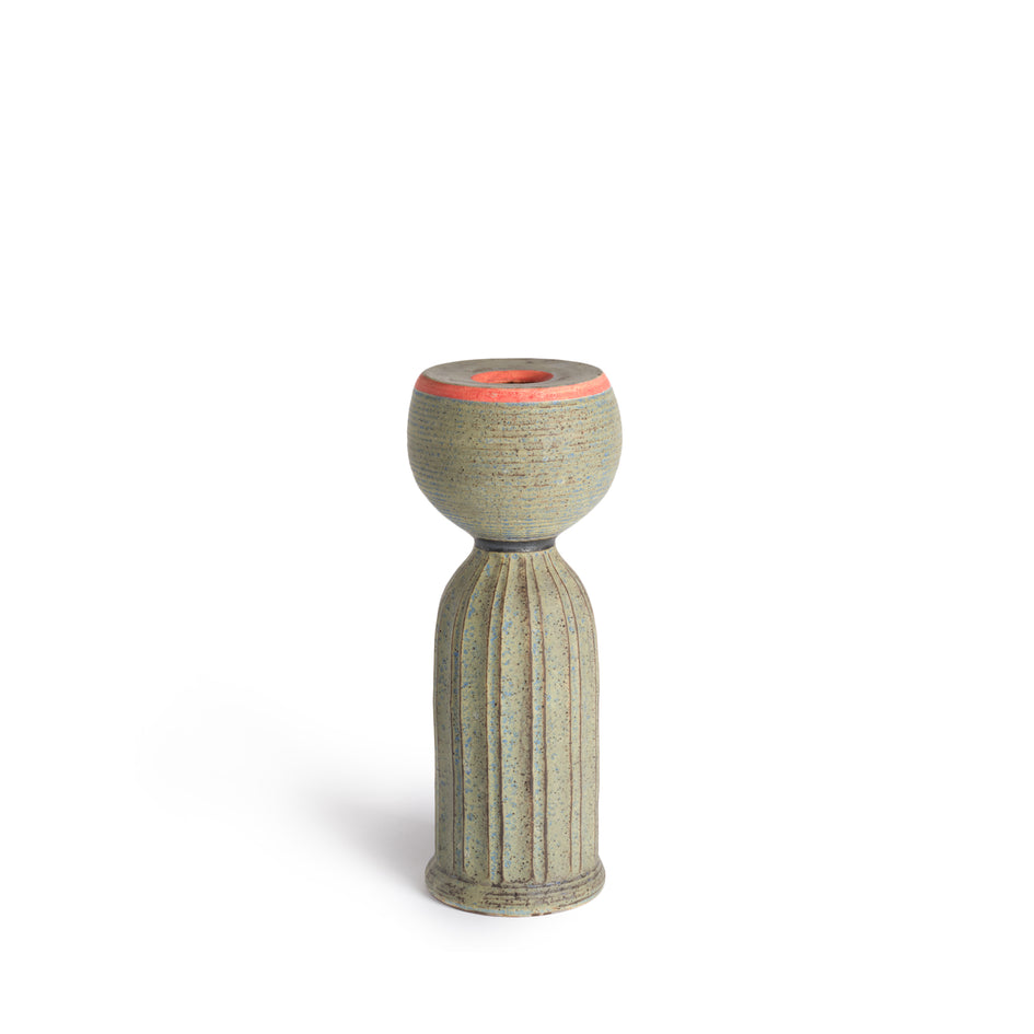 #46 Indigo Kokeshi Vessel Image 1