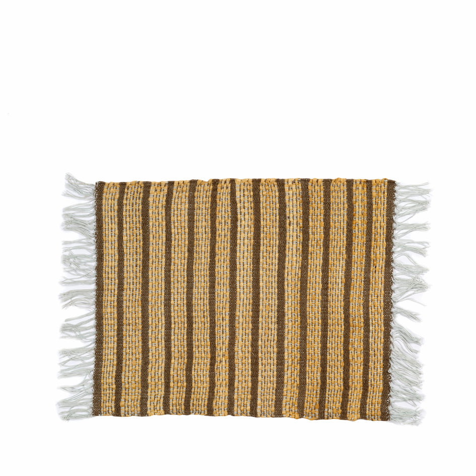 Antonia Placemat in Indigo and Grass Green Image 1