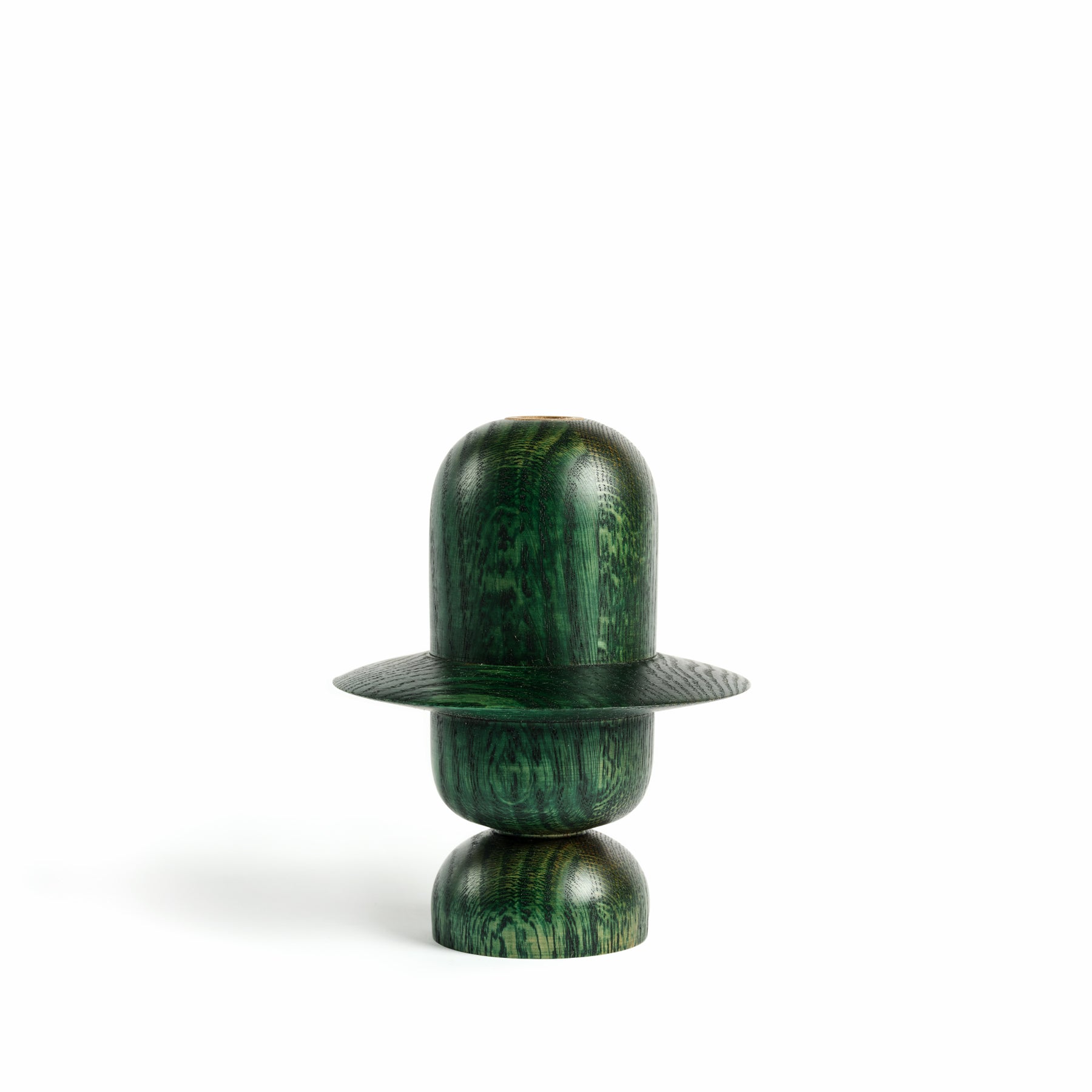 Jupiter Candle Stick Holder in Viridian Zoom Image 1