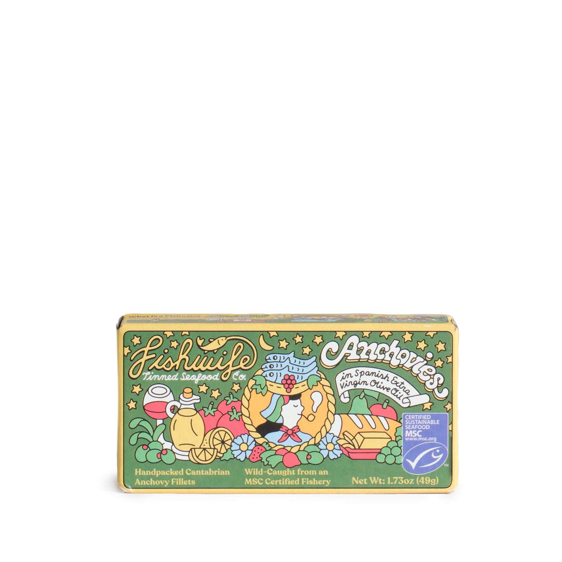 Cantabrian Anchovies in Extra Virgin Olive Oil Zoom Image 1