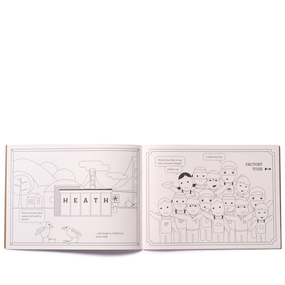 Heath Coloring Book Image 2