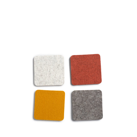 Square Coasters in Desert Sun (Set of 4)