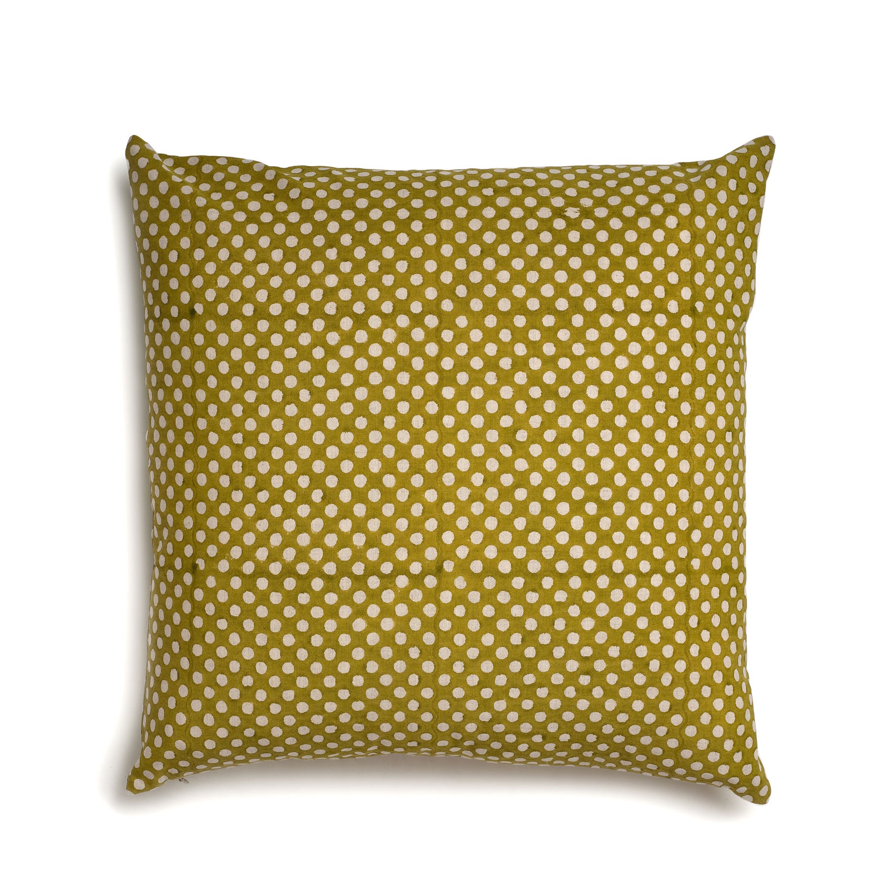 Syra Pillow in Warm Olive Zoom Image 1