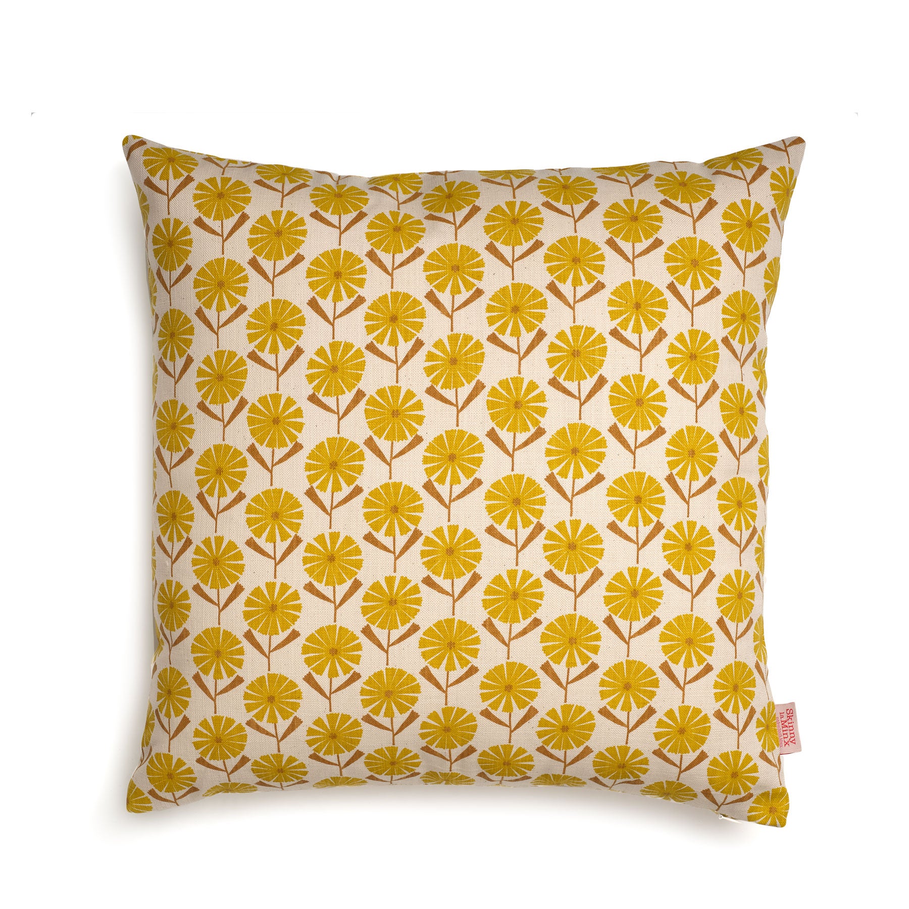 Constance Pillow in Goldenrod Zoom Image 1