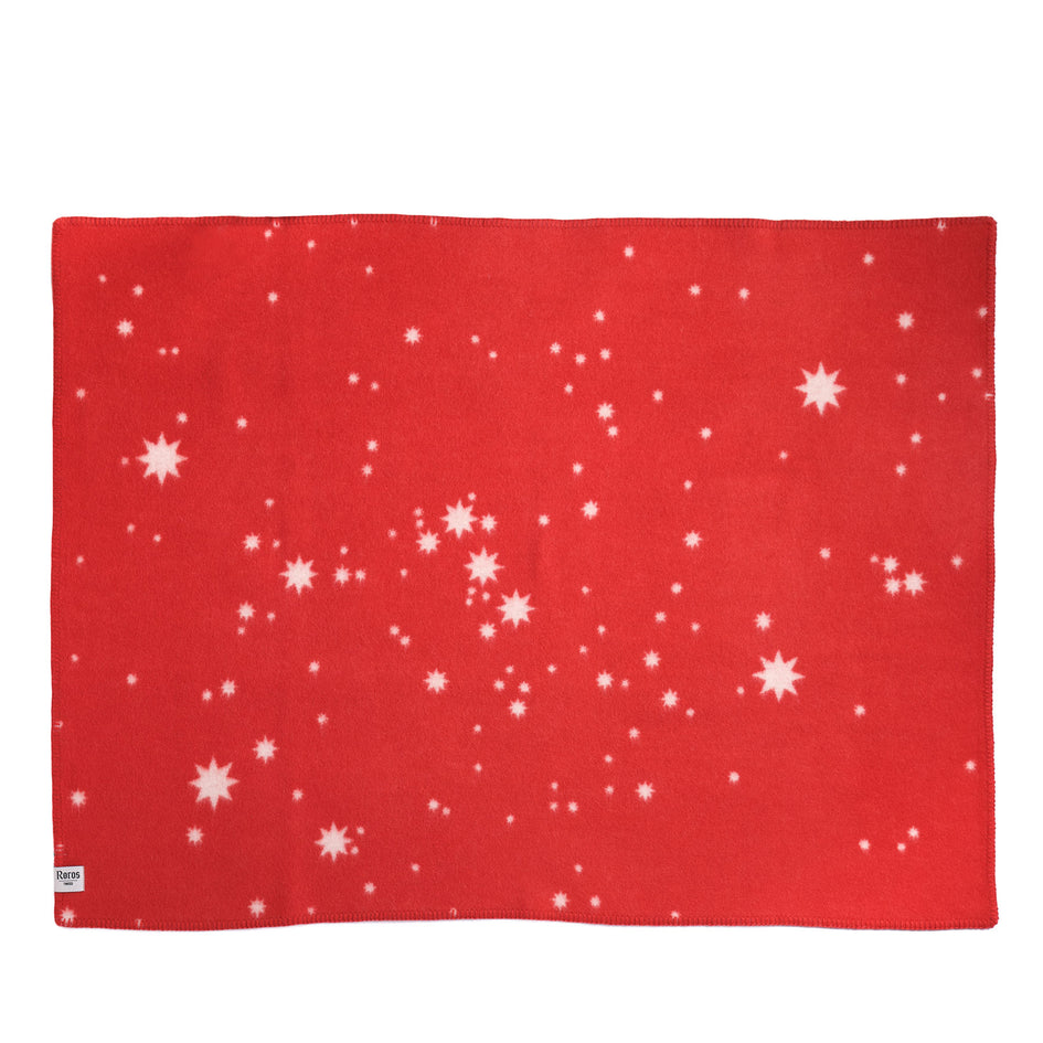 Orion Half Size Throw in Red Image 2