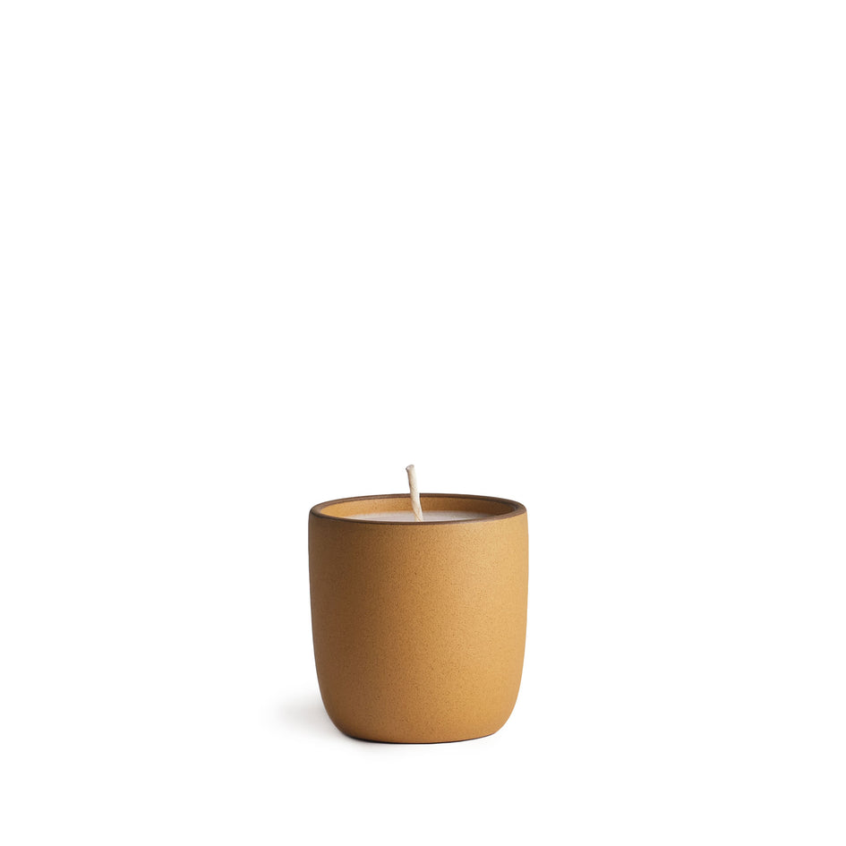 Allspice and Clove Bud Candle in Turmeric Cup Image 1