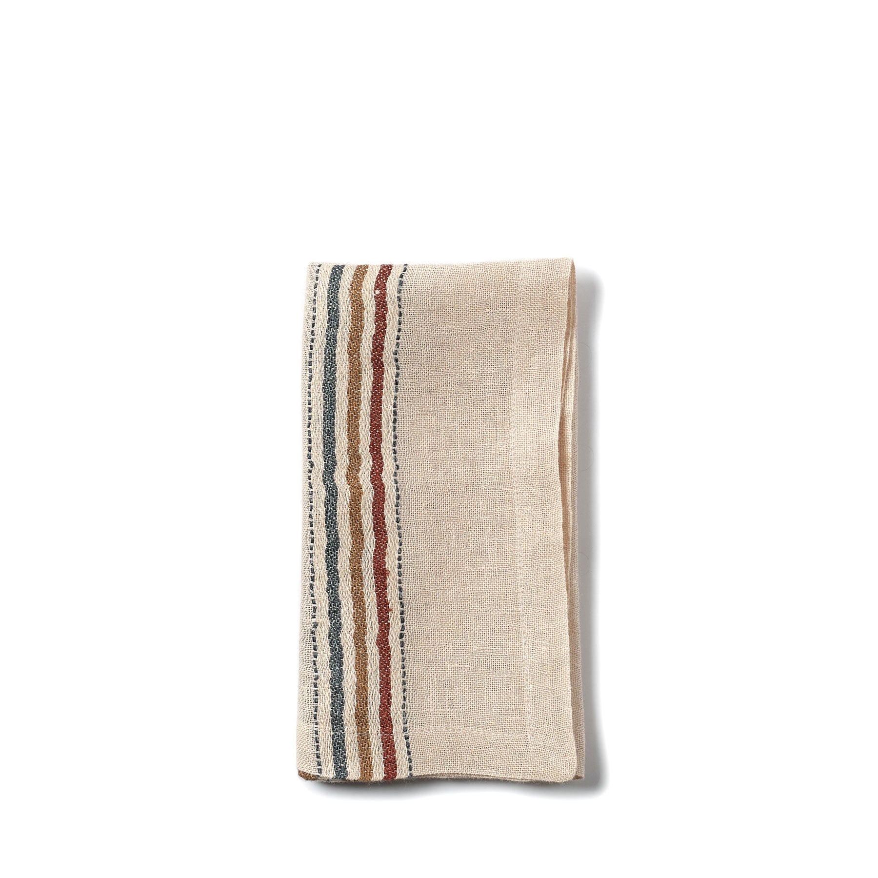Perry Multi Stripe Napkin Zoom Image 1