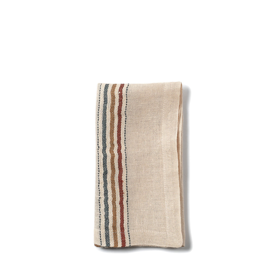 Perry Multi Stripe Napkin Image 1