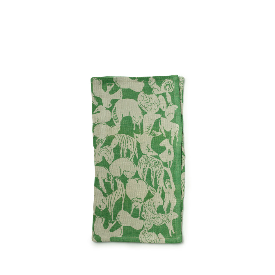 Life Puzzle Multi-Cloth in Green Image 1
