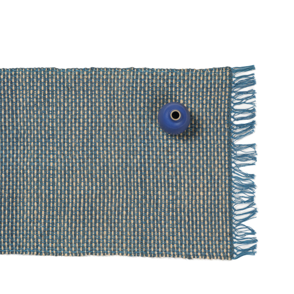 Alexandra Table Runner in Indigo Image 1
